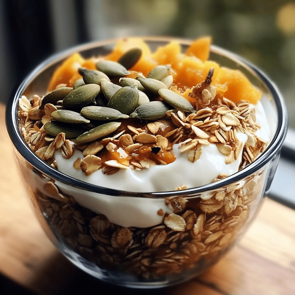 Pumpkin Seed and Yogurt Bowl