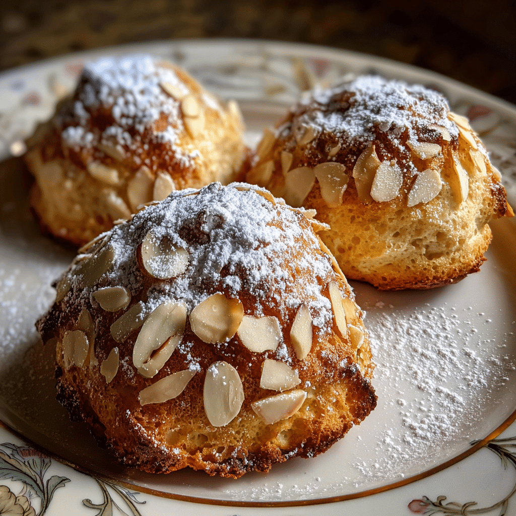 Soft Ricotta Almond Pillows