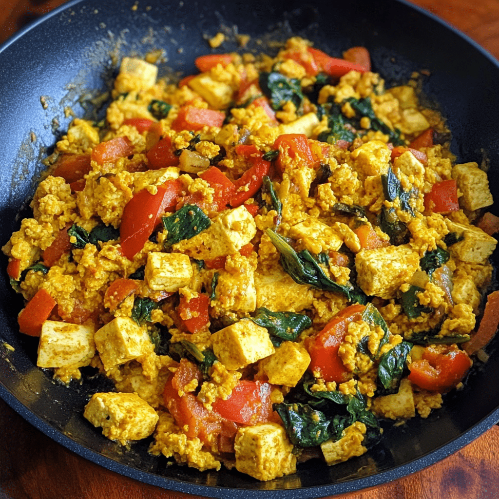 Tofu Veggie Scramble