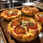 Tomato Tarts with Puff Pastry