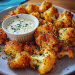 crispy baked cauliflower bites