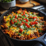 Beef Skillet Enchiladas