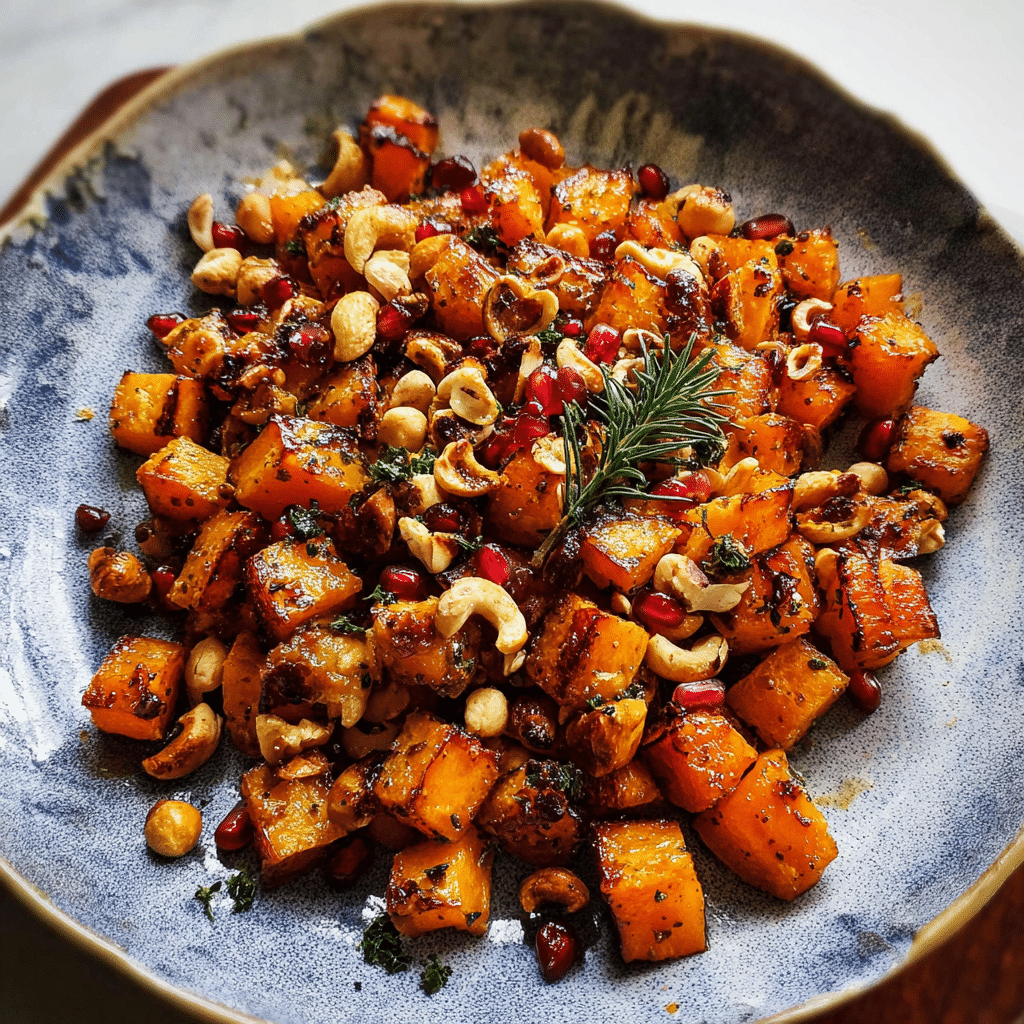 Butternut Squash Brown Butter Hazelnuts