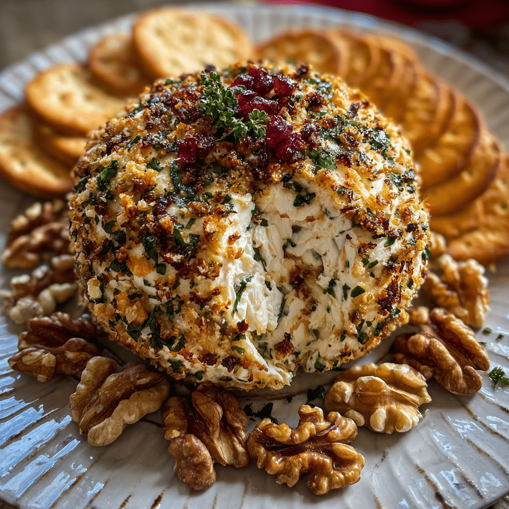 Cheese Ball with Walnuts