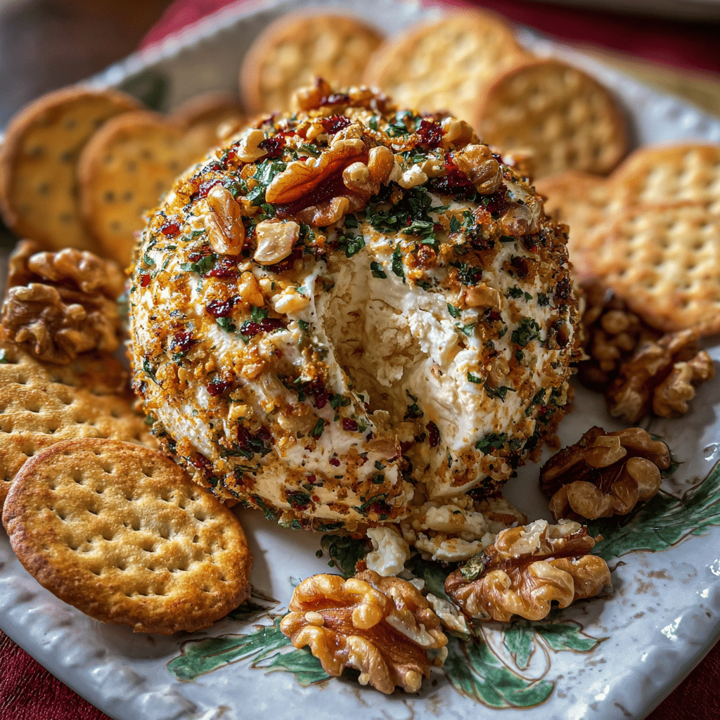 Cheese Ball with Walnuts