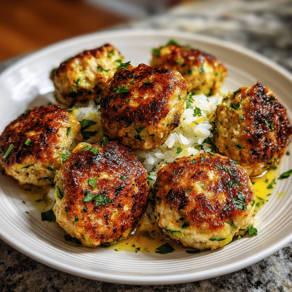 Chicken Zucchini Meatballs