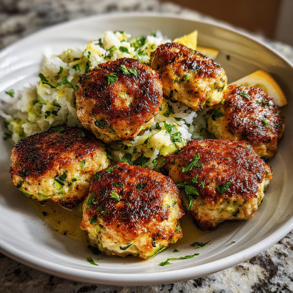 Chicken Zucchini Meatballs