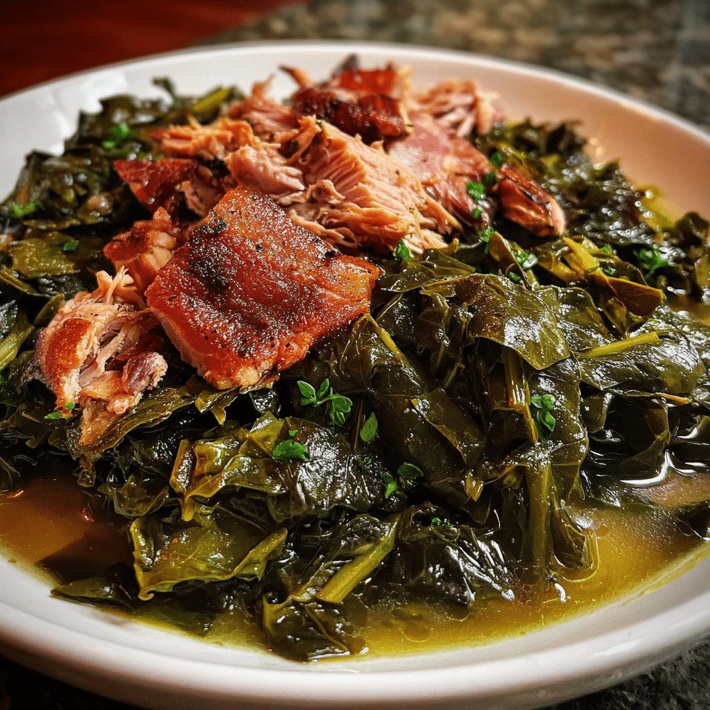 Collard Greens with Smoked Turkey