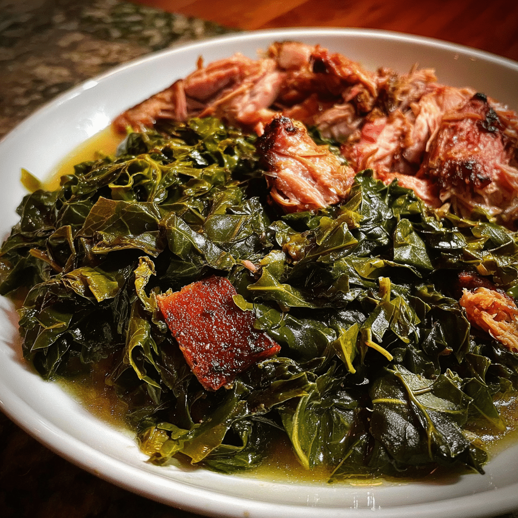 Collard Greens with Smoked Turkey