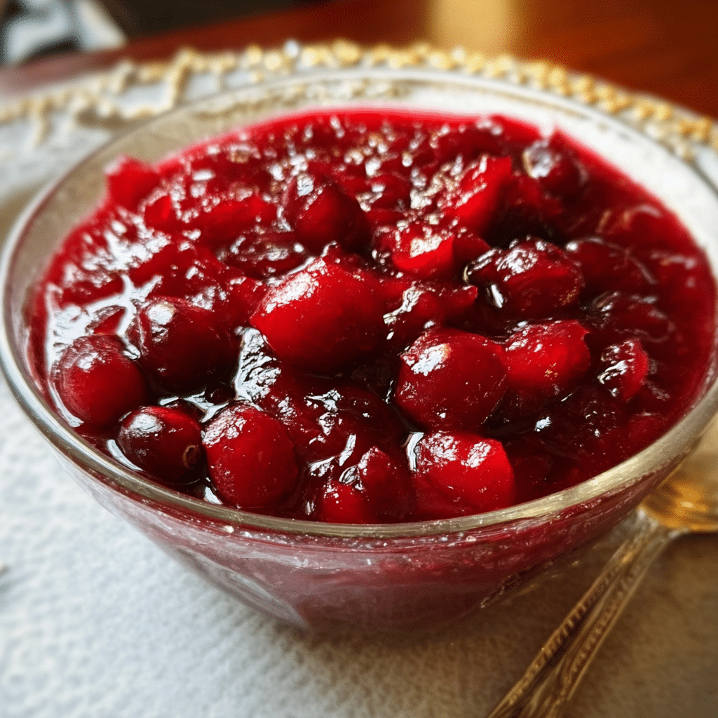 Cranberry Sauce