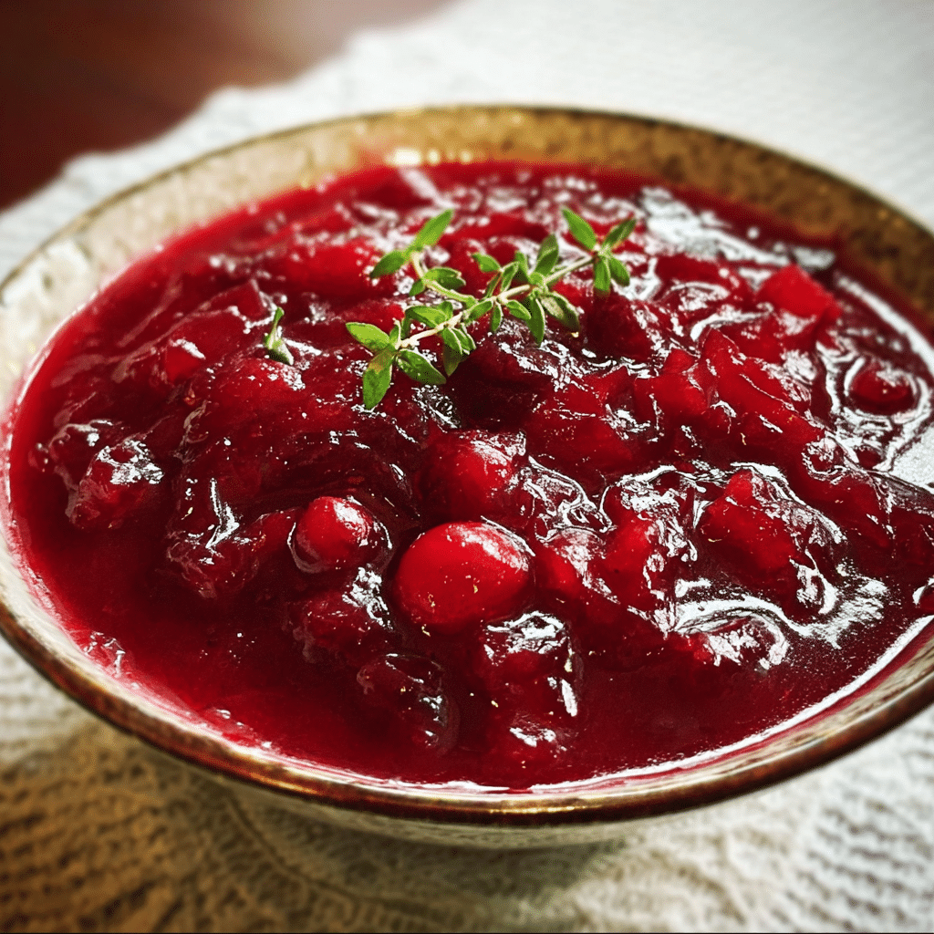 Cranberry Sauce