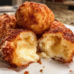 Deep-fried cheesecake
