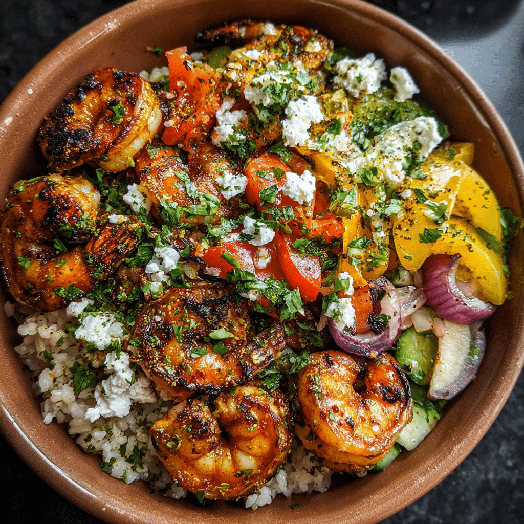 Greek Shrimp Grain Bowl