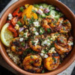 Greek Shrimp Grain Bowl