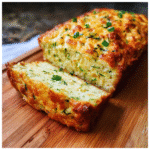 Green Onion Zucchini Cheddar Quick Bread
