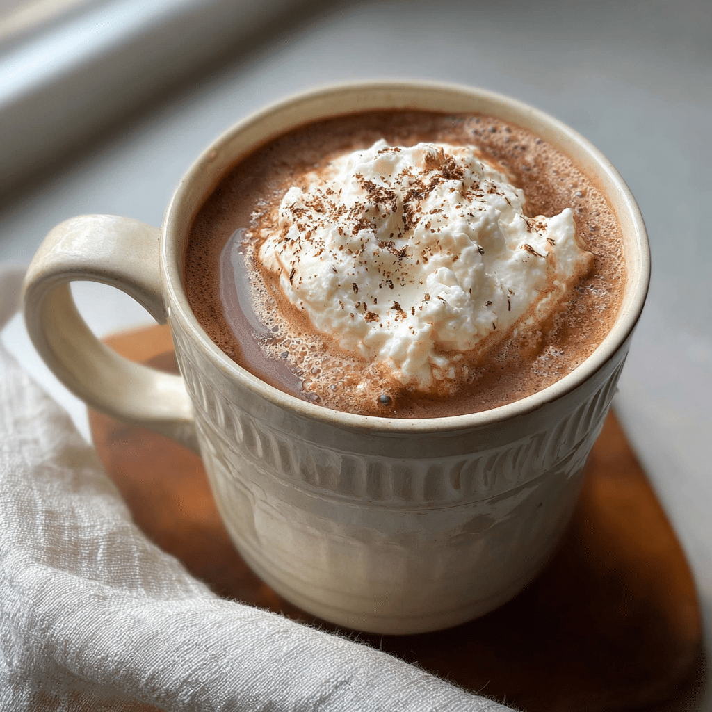 Healthy hot chocolate