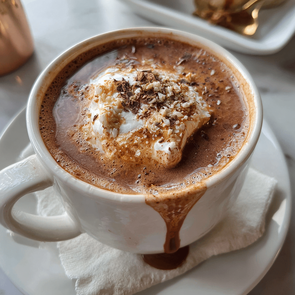 Healthy hot chocolate