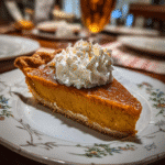 Light pumpkin pie
