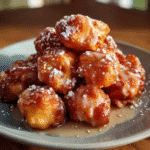 Mini Cinnamon Apple Fritters