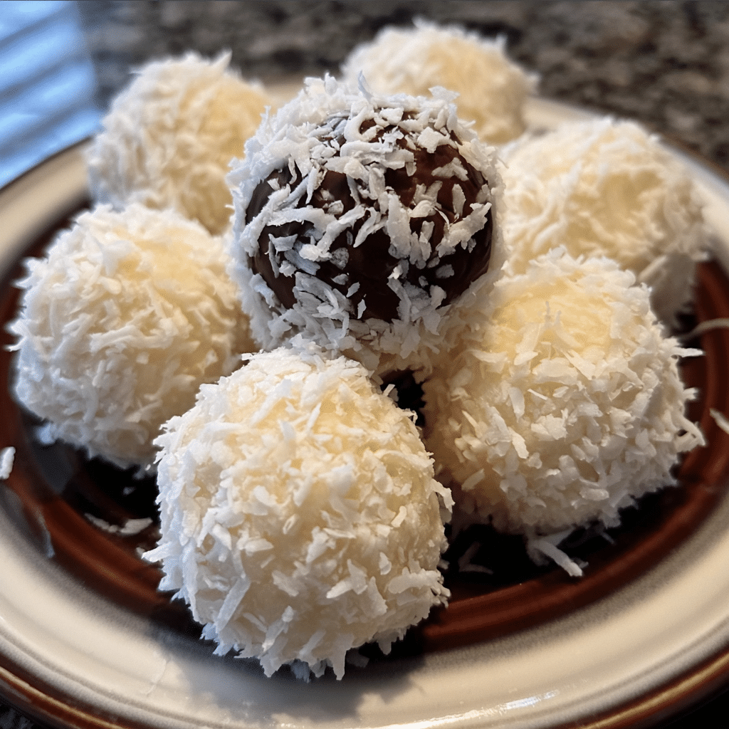 No-Bake Coconut Cream Balls