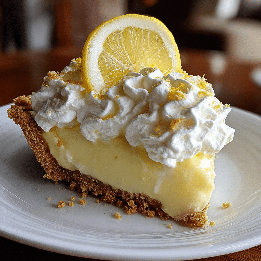 No-Bake Lemonade Pie