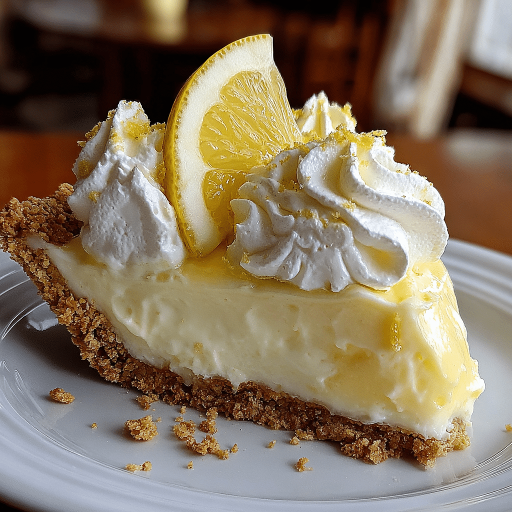 No-Bake Lemonade Pie