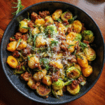 One Pan Crispy Gnocchi
