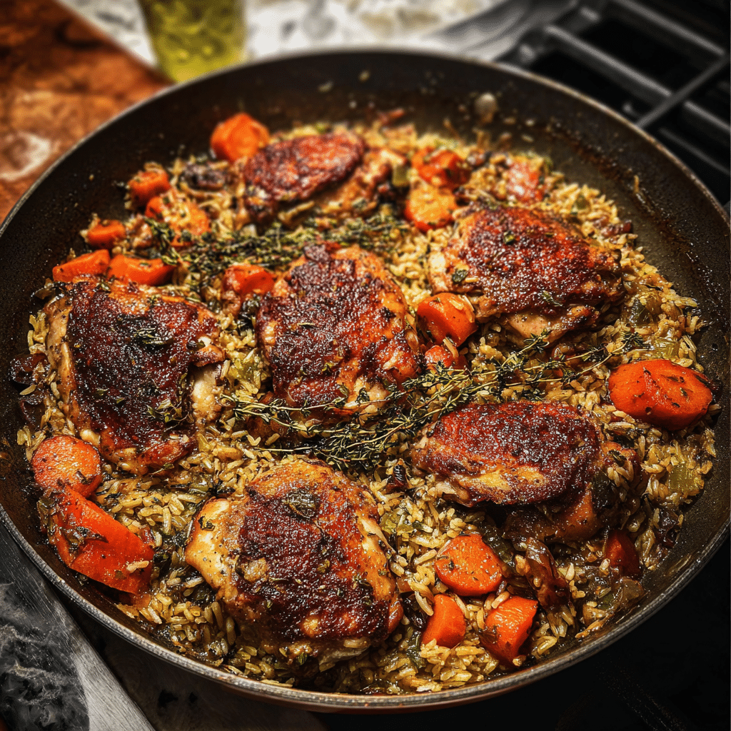 One Pan Herby Chicken