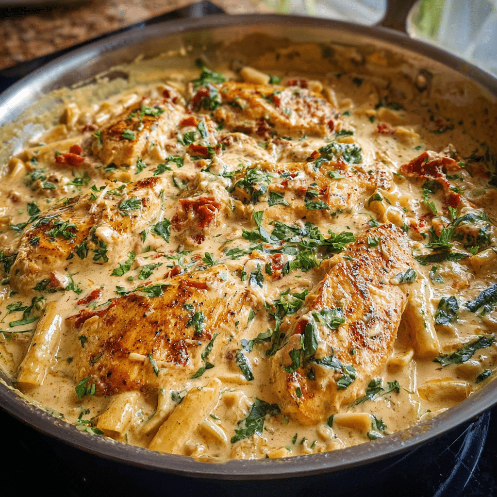 One-Pot Creamy Tuscan Chicken