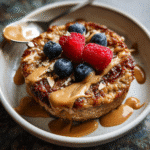 Peanut Butter Cookie Baked Oatmeal