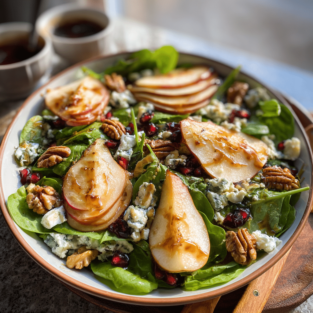 Pear & Gorgonzola Autumn Salad