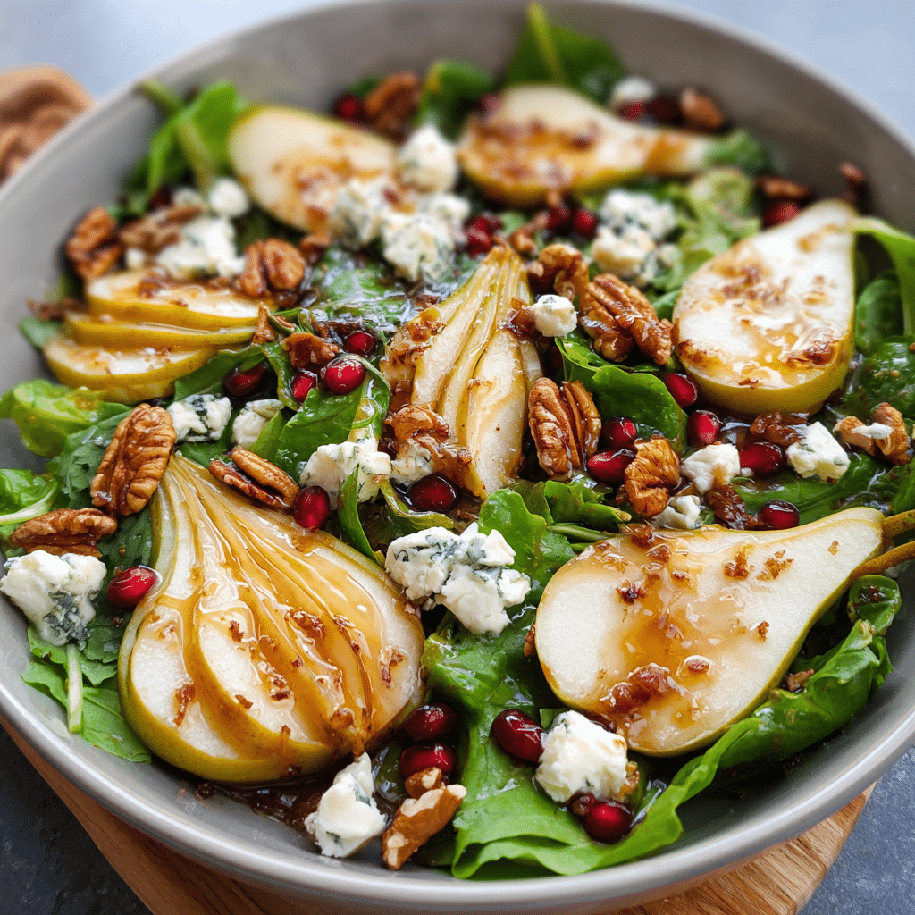 Pear & Gorgonzola Autumn Salad