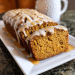 Pumpkin Bread with Maple Glaze