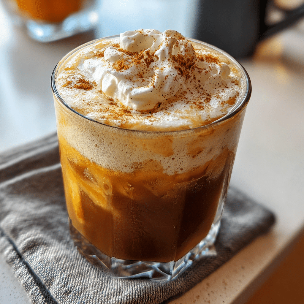 Pumpkin Cream Cold Foam Cold Brew Coffee