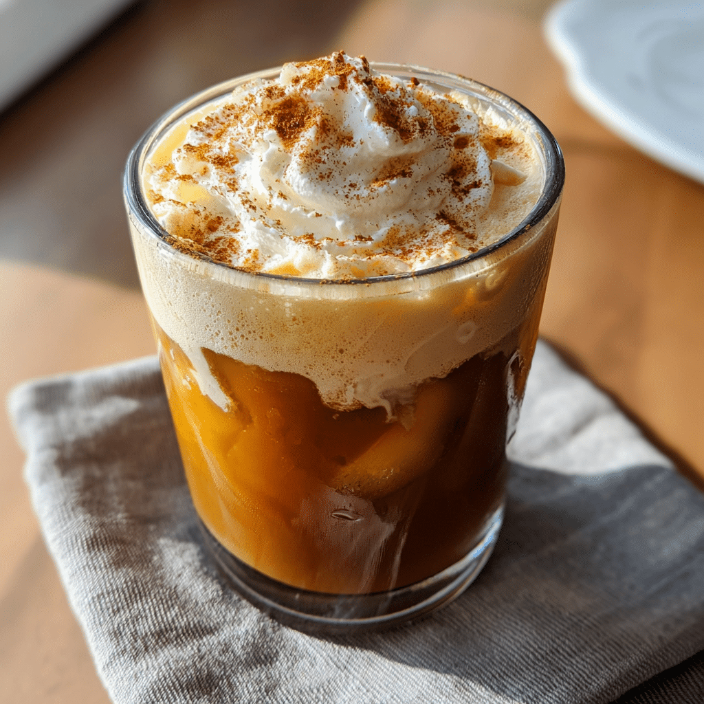 Pumpkin Cream Cold Foam Cold Brew Coffee