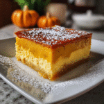 Pumpkin Magic Custard Cake