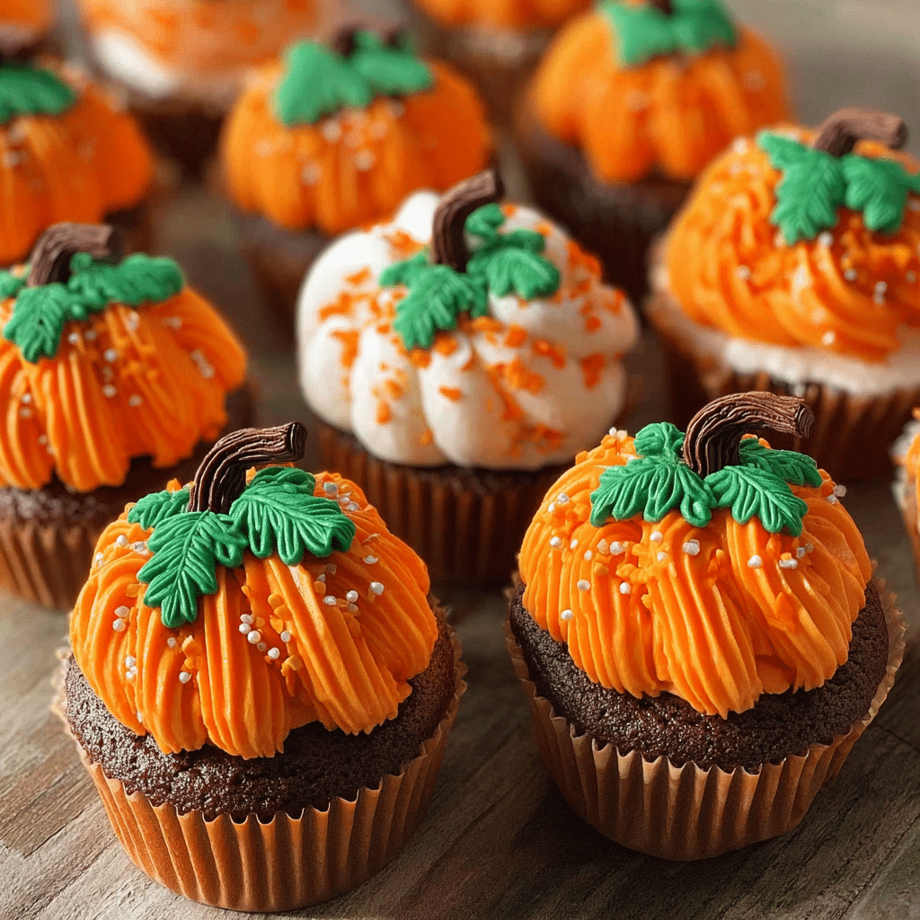 Pumpkin Patch Cupcakes