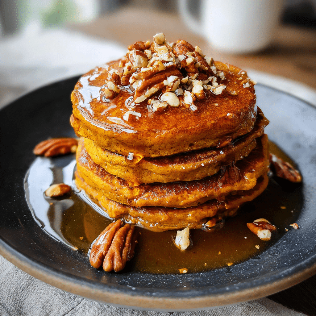 Pumpkin Protein Pancakes