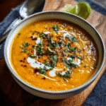 Pumpkin Red Lentil Soup