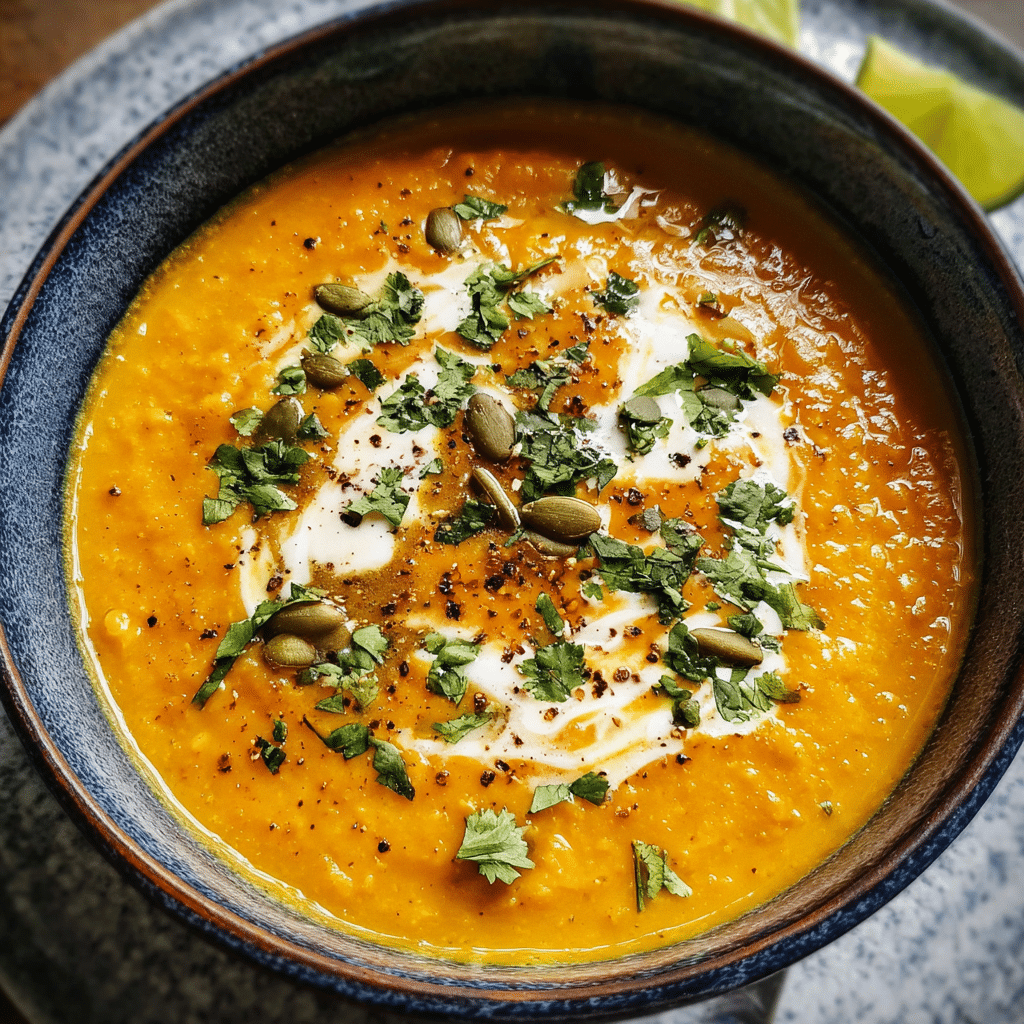 Pumpkin Red Lentil Soup