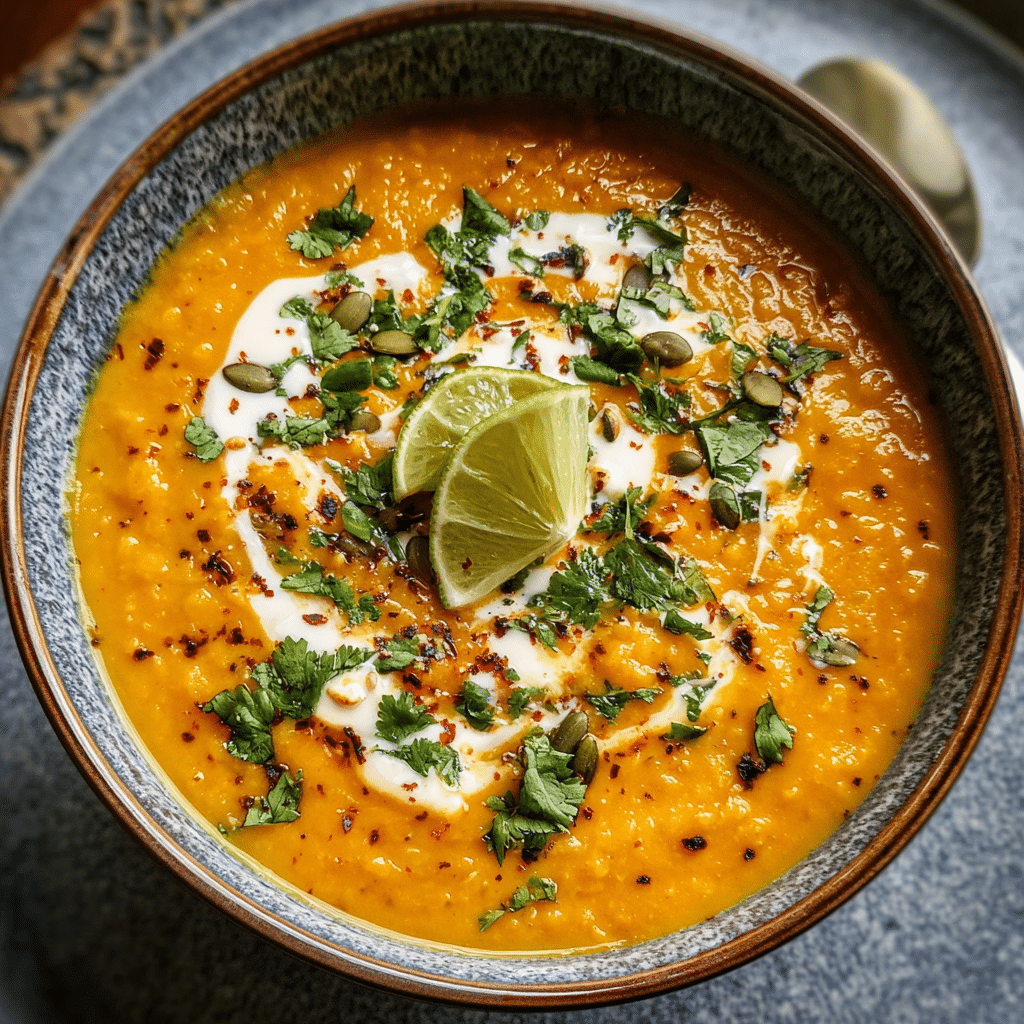 Pumpkin Red Lentil Soup