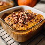Pumpkin Spice Baked Oats