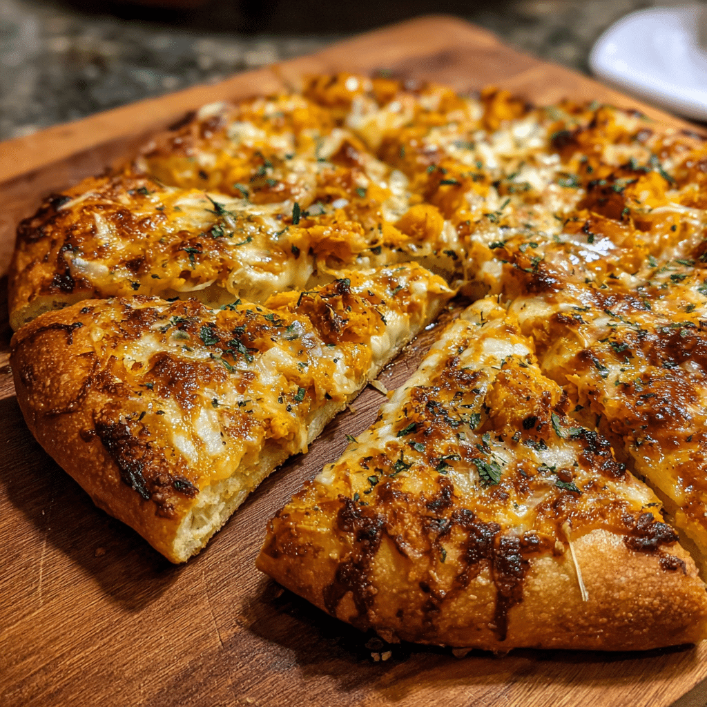 Pumpkin and Gouda Pizza