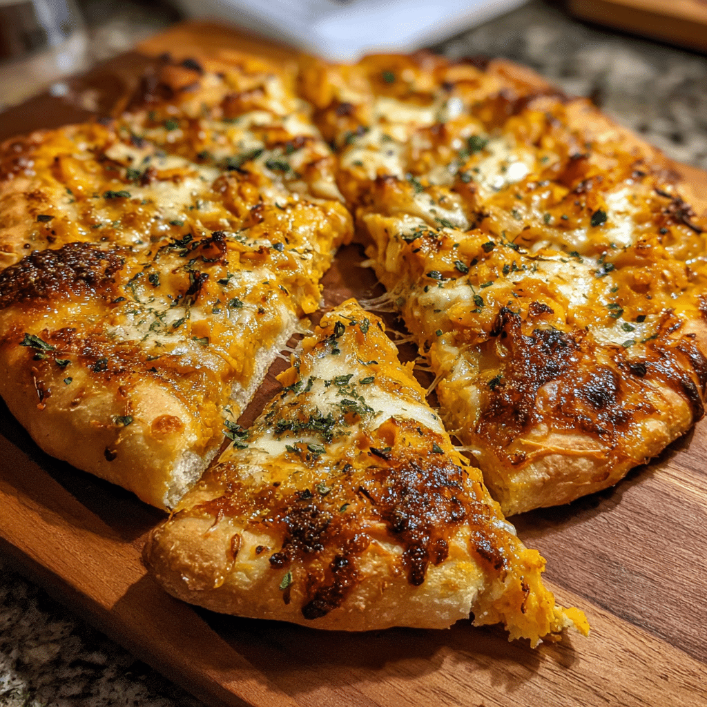 Pumpkin and Gouda Pizza