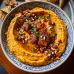 Roasted Butternut Squash Harissa Hummus
