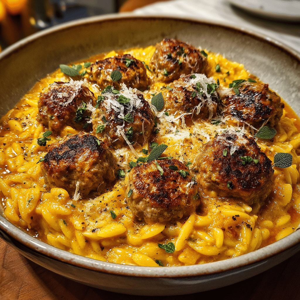Sage Turkey Meatballs