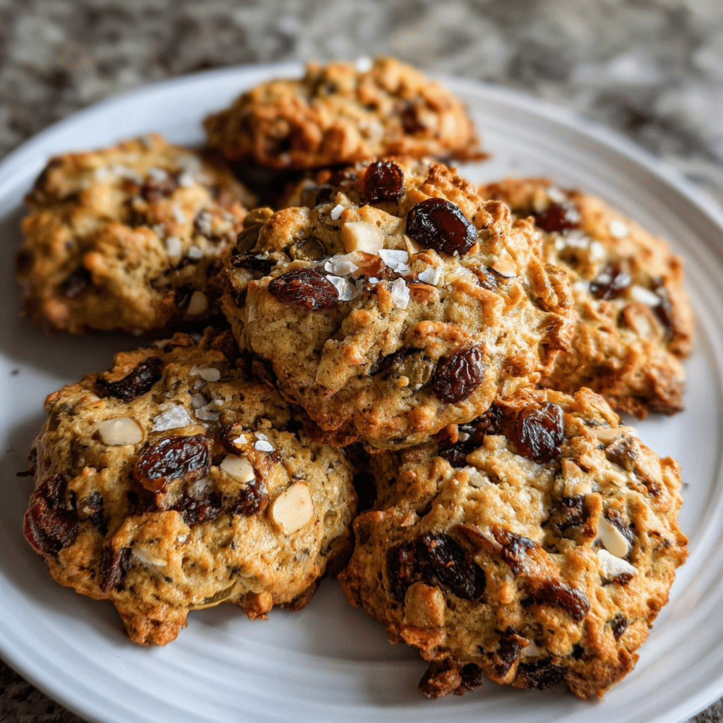 Trail Mix Energy Cookies