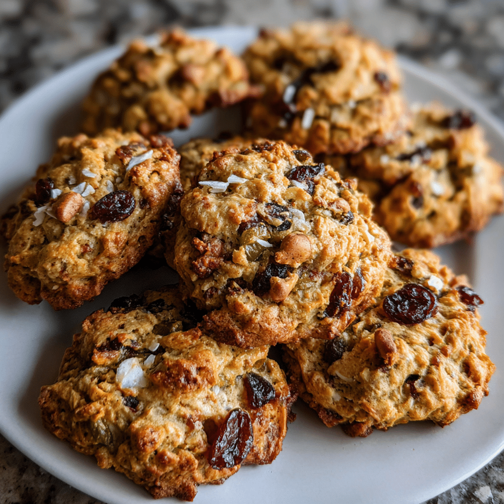 Trail Mix Energy Cookies