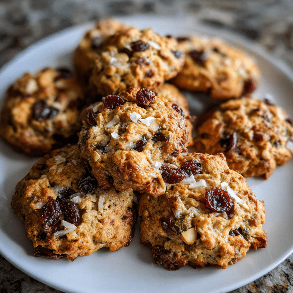 Trail Mix Energy Cookies