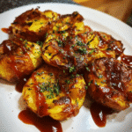 salt and vinegar smashed potatoes